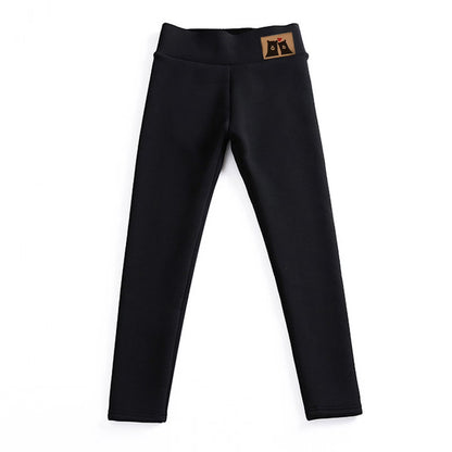 Warm Sherpa Fleece Lined Leggings for Women, High Waist Thick Tummy Control Fleece Skinny Tights Plush Thermal Pants