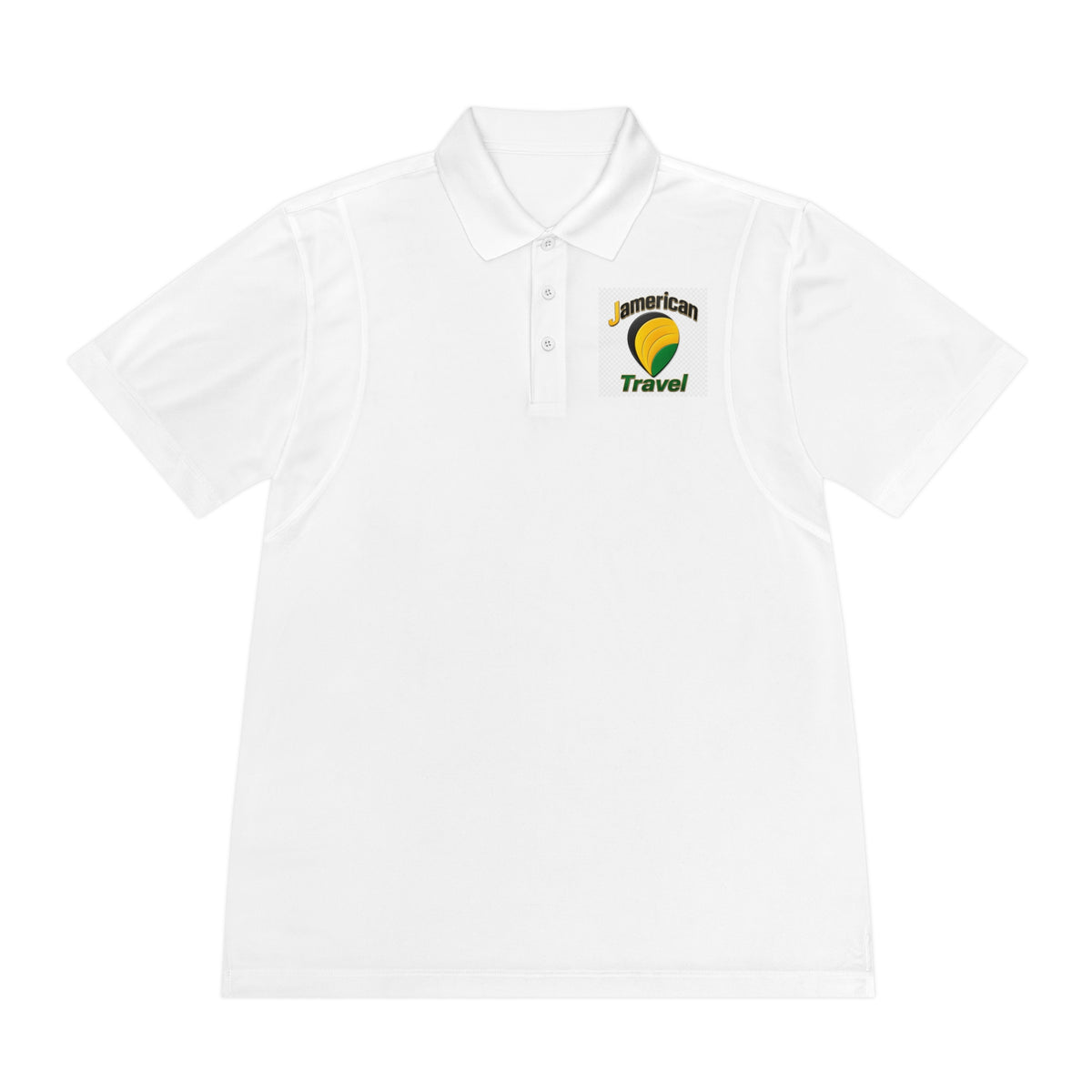 American Travel Logo Polo — Men’s Sport Polo Shirt