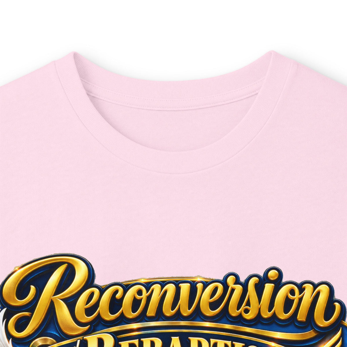 Reconversion Rebaptism Scripture Design Long Sleeve Tee | Christian Faith Shirt