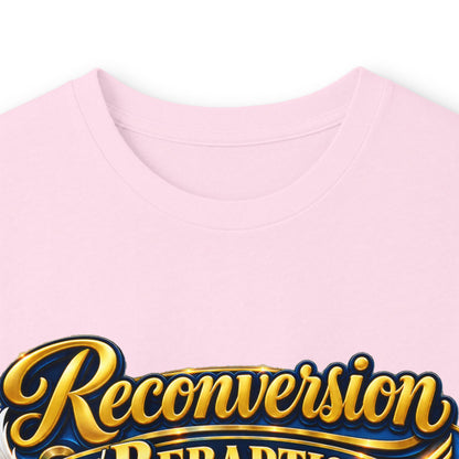 Reconversion Rebaptism Scripture Design Long Sleeve Tee | Christian Faith Shirt