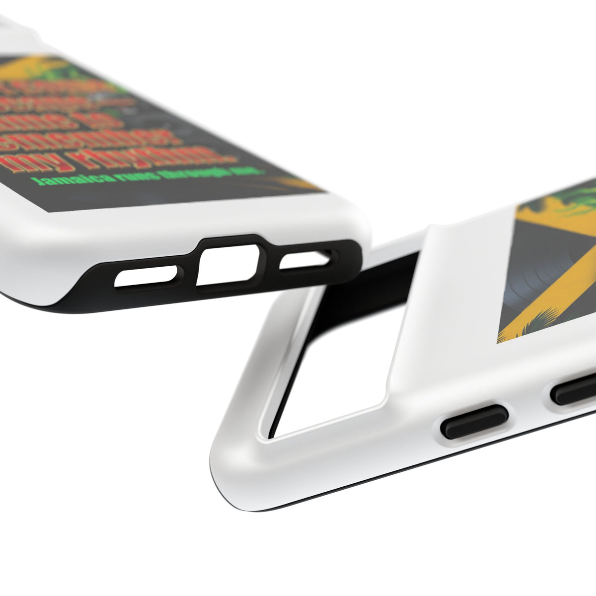 Jamaica Rhythm Phone Case — "I didn't come to escape, I came to remember my rhythm"