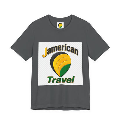 Jamerican Travel T-Shirt | Vintage Travel Logo Tee