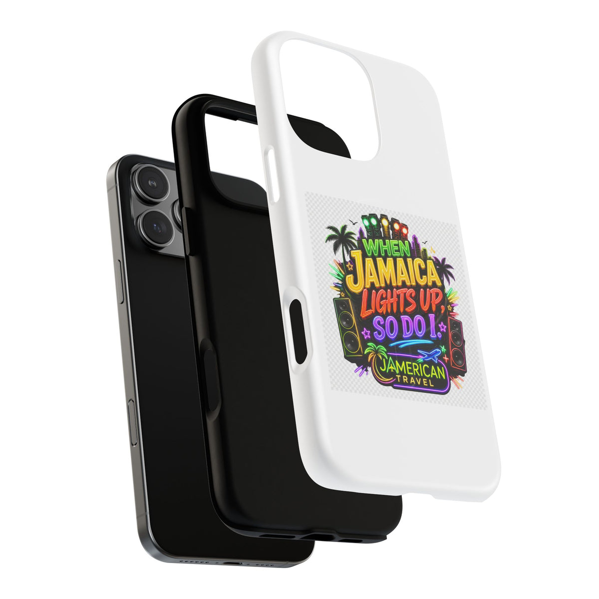 Jamaica Lights Up Phone Case — Tough Magnetic Protective Case