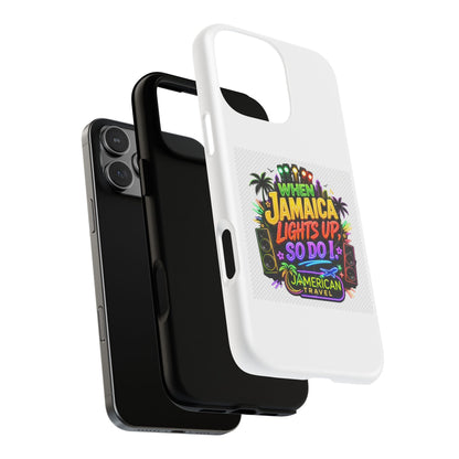 Jamaica Lights Up Phone Case — Tough Magnetic Protective Case
