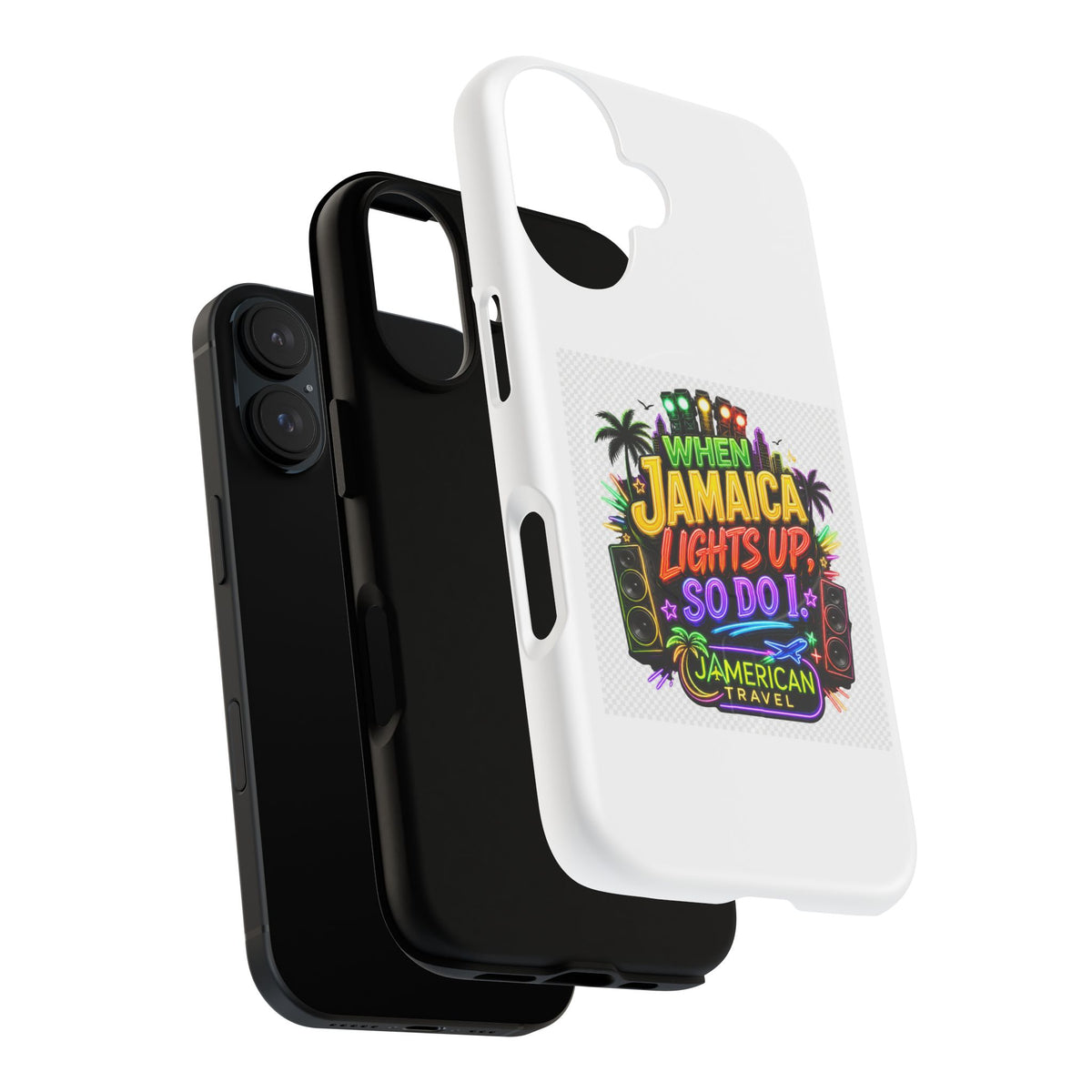 Jamaica Lights Up Phone Case — Tough Magnetic Protective Case
