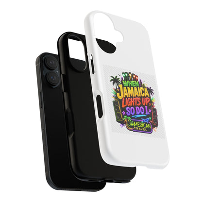 Jamaica Lights Up Phone Case — Tough Magnetic Protective Case