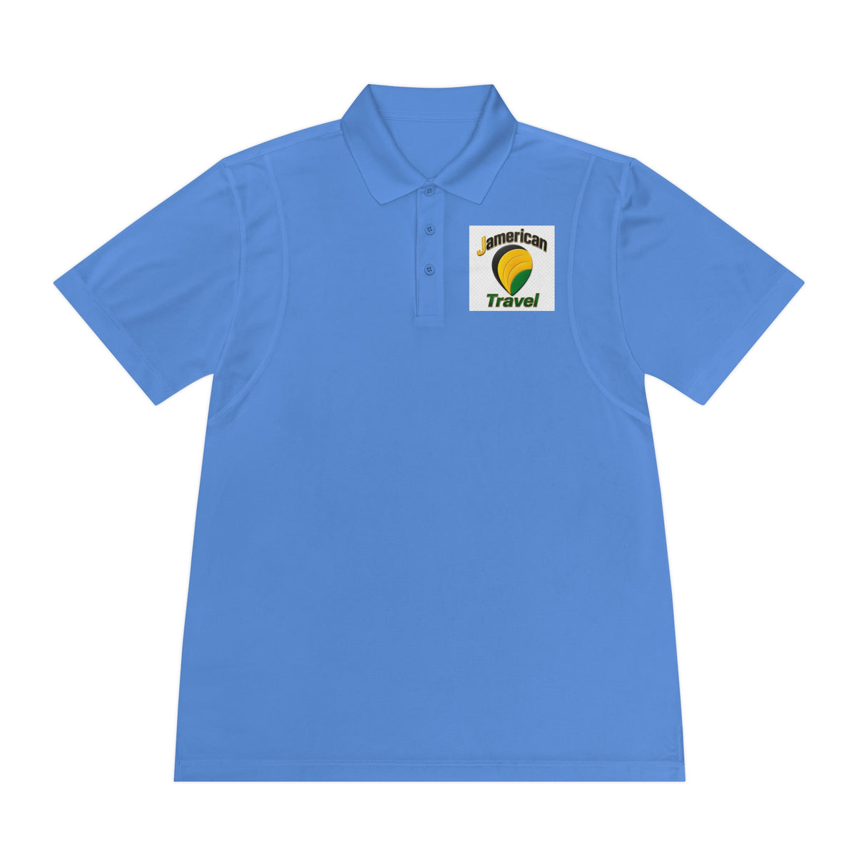 American Travel Logo Polo — Men’s Sport Polo Shirt