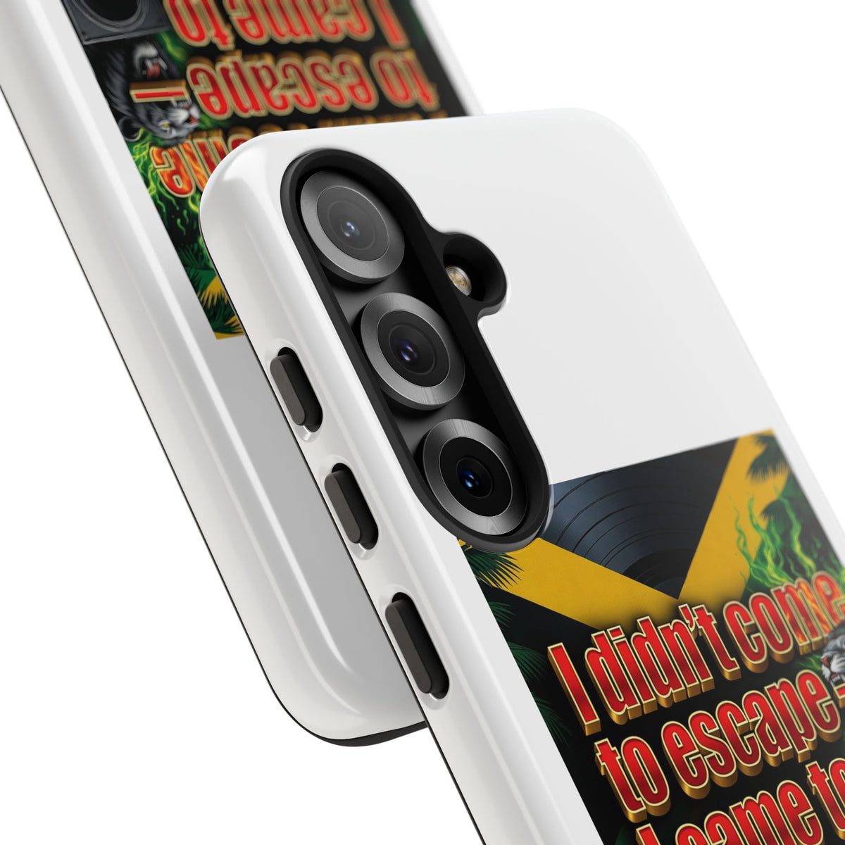 Jamaica Rhythm Phone Case — "I didn't come to escape, I came to remember my rhythm"