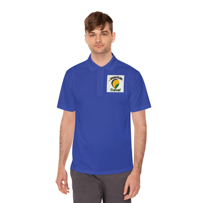 American Travel Logo Polo — Men’s Sport Polo Shirt
