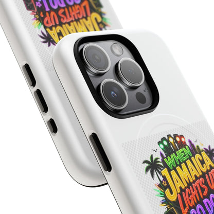 Jamaica Lights Up Phone Case — Tough Magnetic Protective Case