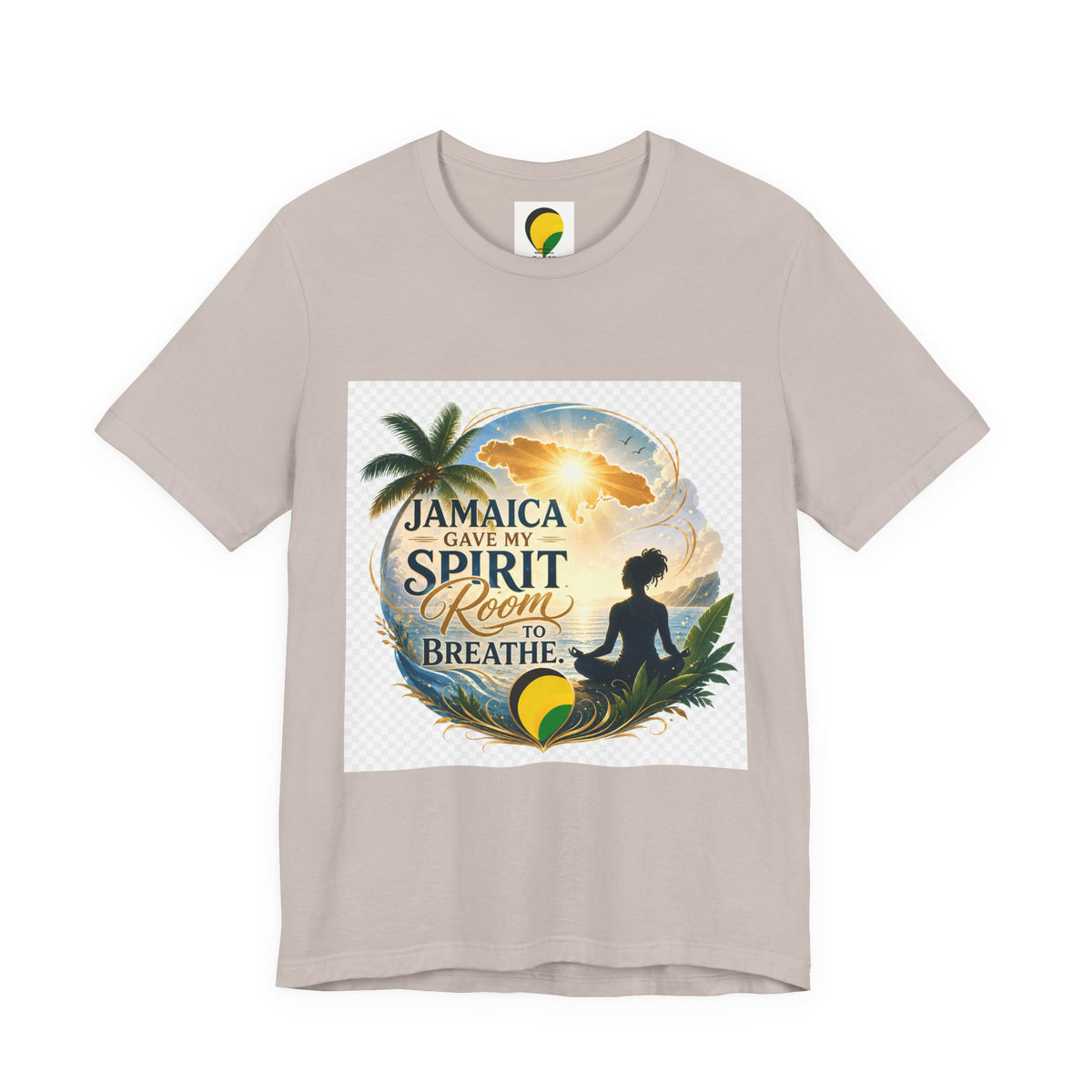 American Travel Polo — "Seeing the World Through Your Eyes" Graphic Shirt