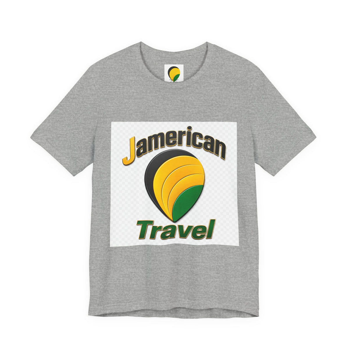 Jamerican Travel T-Shirt | Vintage Travel Logo Tee