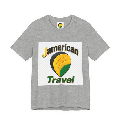 Jamerican Travel T-Shirt | Vintage Travel Logo Tee