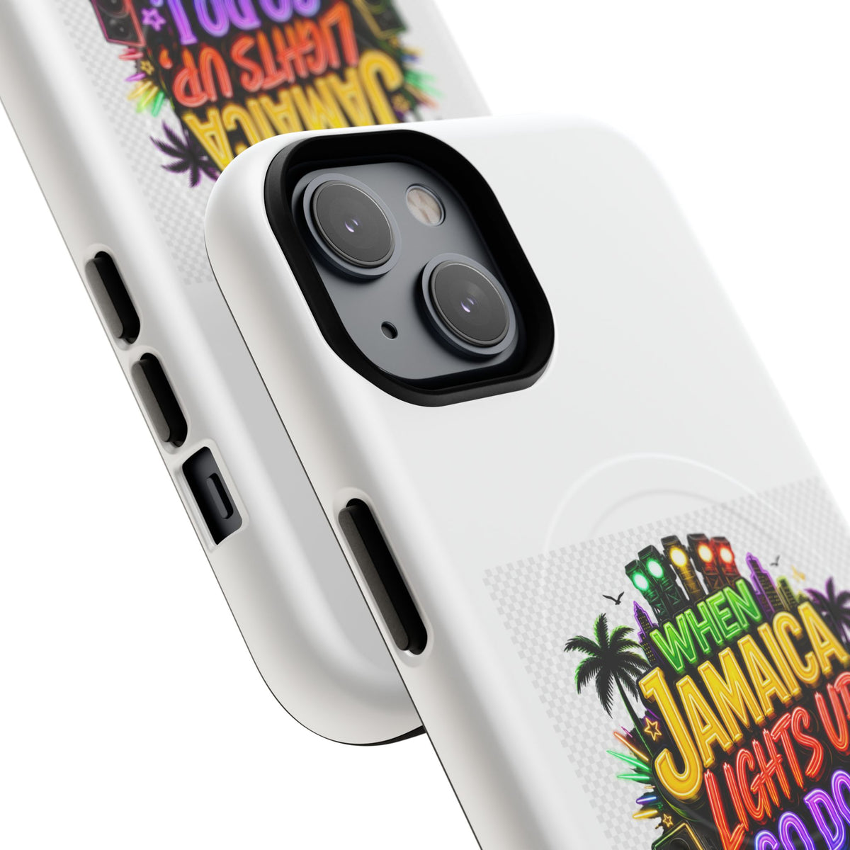 Jamaica Lights Up Phone Case — Tough Magnetic Protective Case