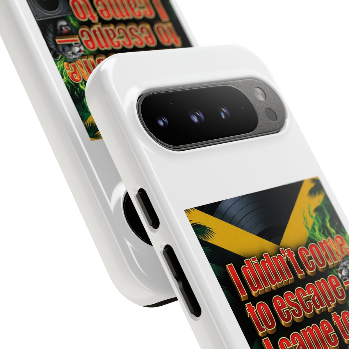 Jamaica Rhythm Phone Case — "I didn't come to escape, I came to remember my rhythm"