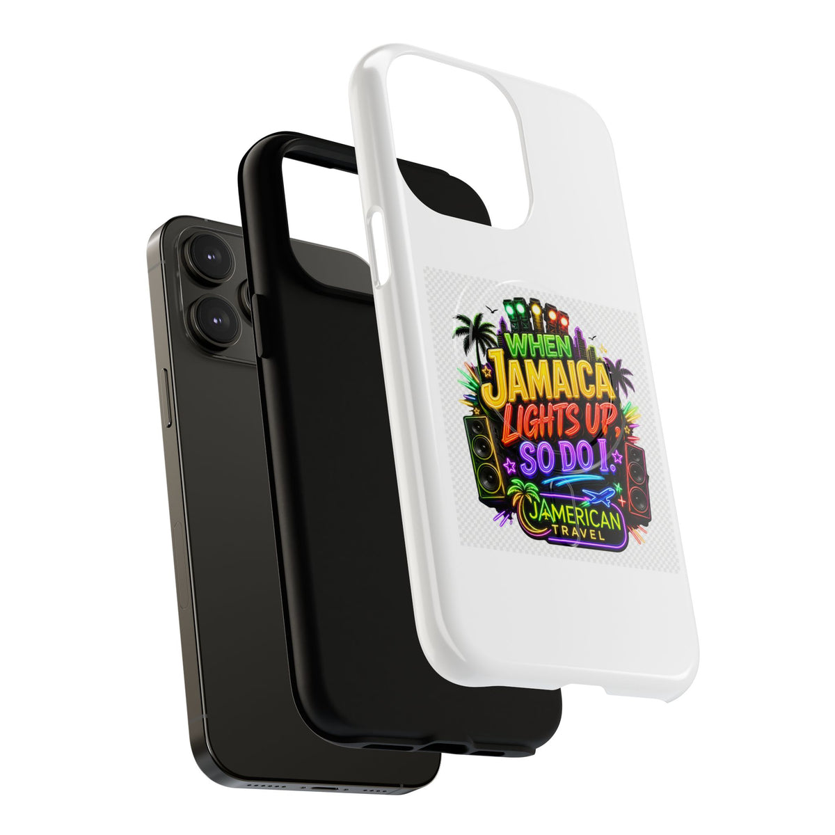 Jamaica Lights Up Phone Case — Tough Magnetic Protective Case