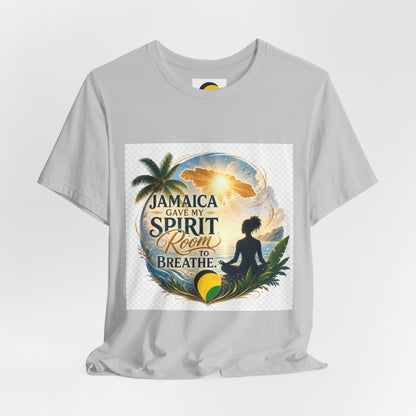 American Travel Polo — "Seeing the World Through Your Eyes" Graphic Shirt