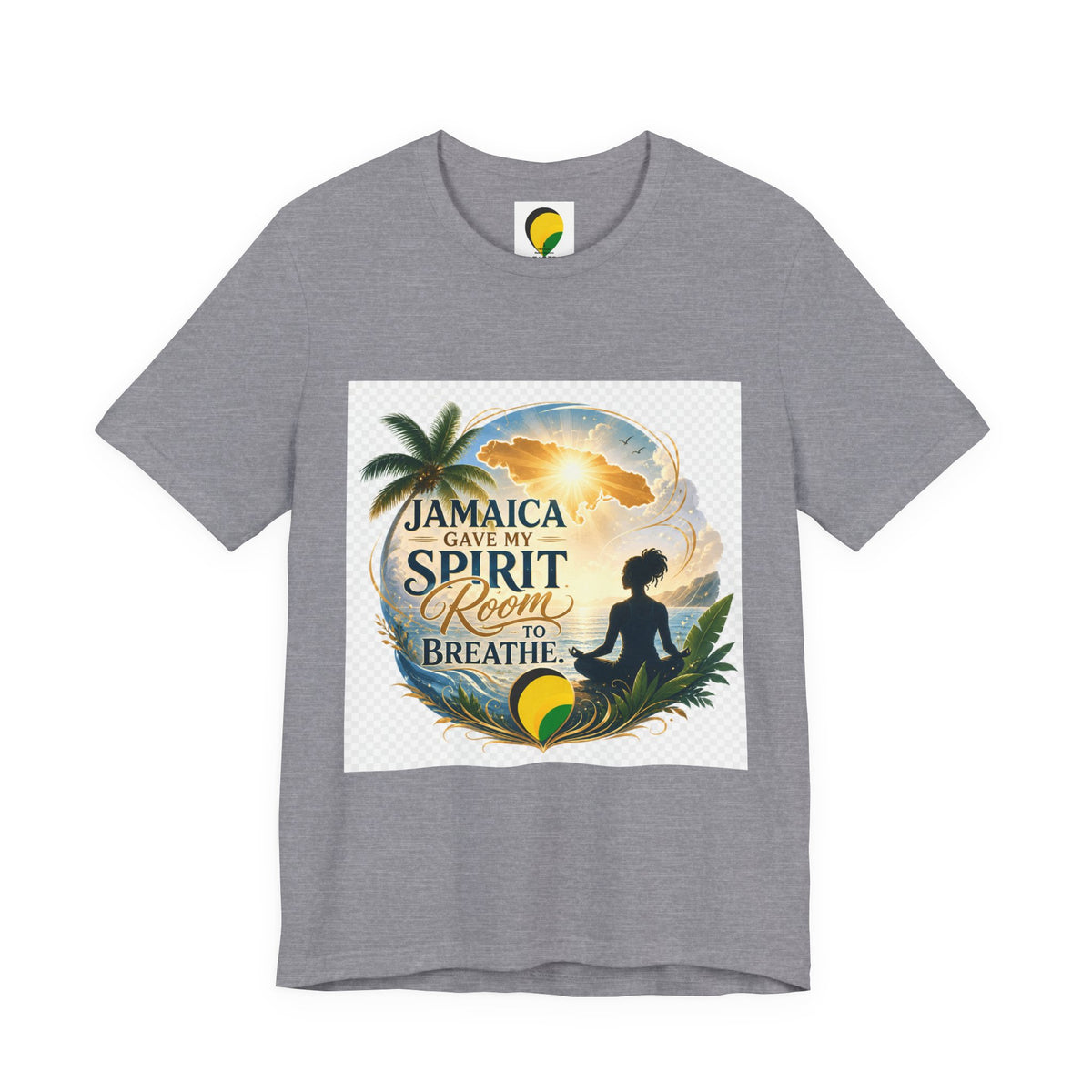 American Travel Polo — "Seeing the World Through Your Eyes" Graphic Shirt