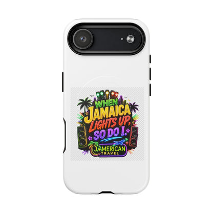 Jamaica Lights Up Phone Case — Tough Magnetic Protective Case