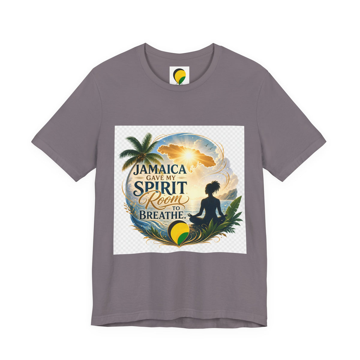 American Travel Polo — "Seeing the World Through Your Eyes" Graphic Shirt