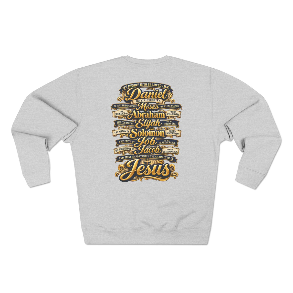I Was Not Made By Accident Sweatshirt | Christian Scripture Names Crewneck