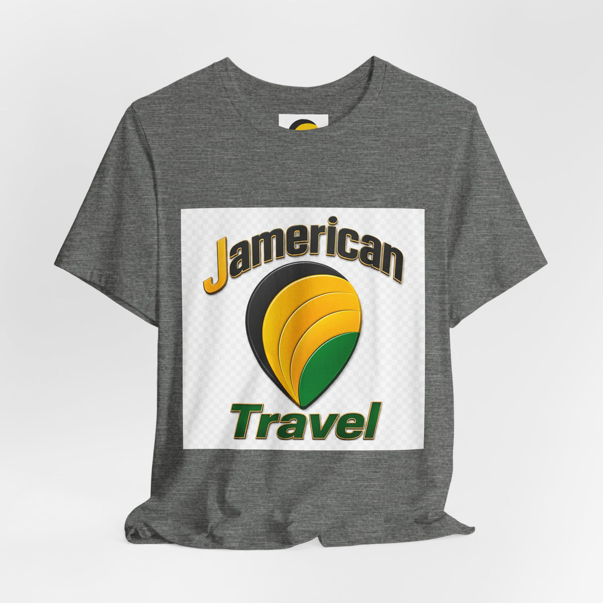Jamerican Travel T-Shirt | Vintage Travel Logo Tee
