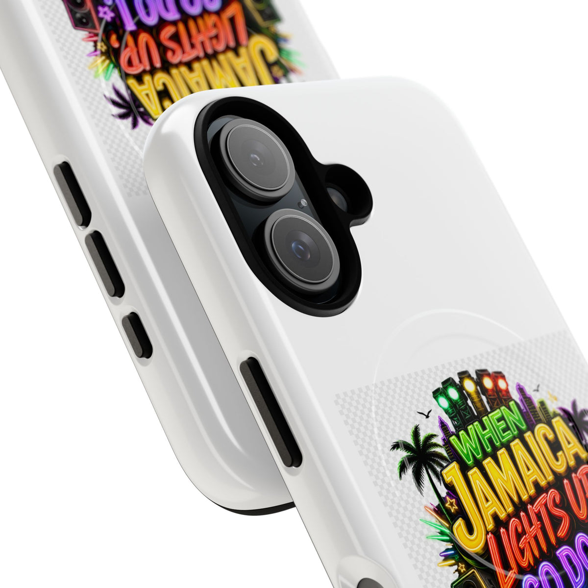 Jamaica Lights Up Phone Case — Tough Magnetic Protective Case