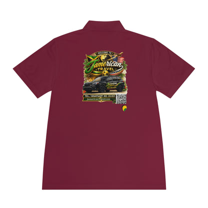 American Travel Logo Polo — Men’s Sport Polo Shirt