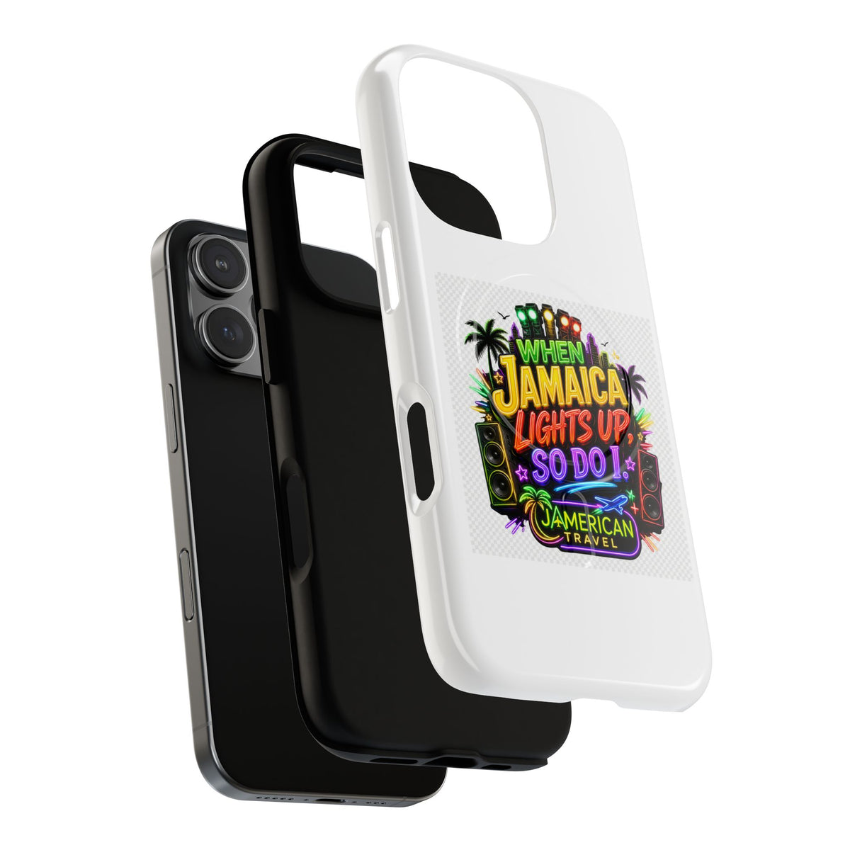 Jamaica Lights Up Phone Case — Tough Magnetic Protective Case