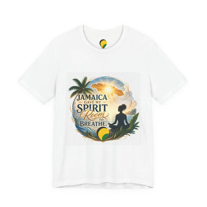 American Travel Polo — "Seeing the World Through Your Eyes" Graphic Shirt