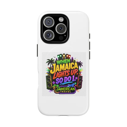 Jamaica Lights Up Phone Case — Tough Magnetic Protective Case
