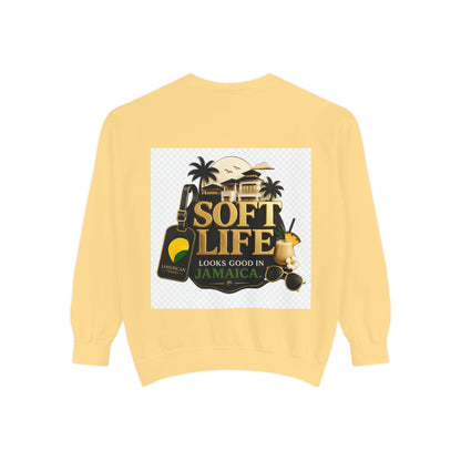 This island didn't just host me it claimed me Yard forever Sweatshirt | Soft Life Jamaica Crewneck