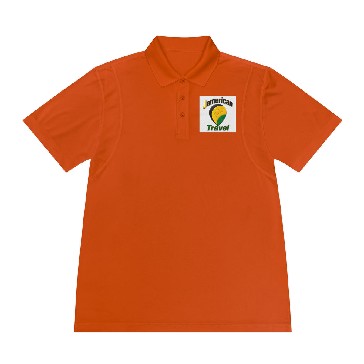American Travel Logo Polo — Men’s Sport Polo Shirt