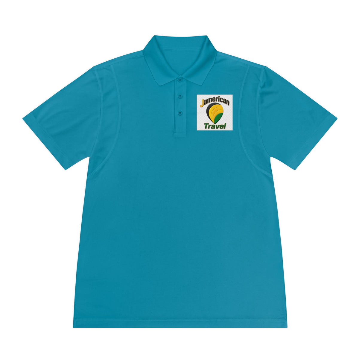 American Travel Logo Polo — Men’s Sport Polo Shirt