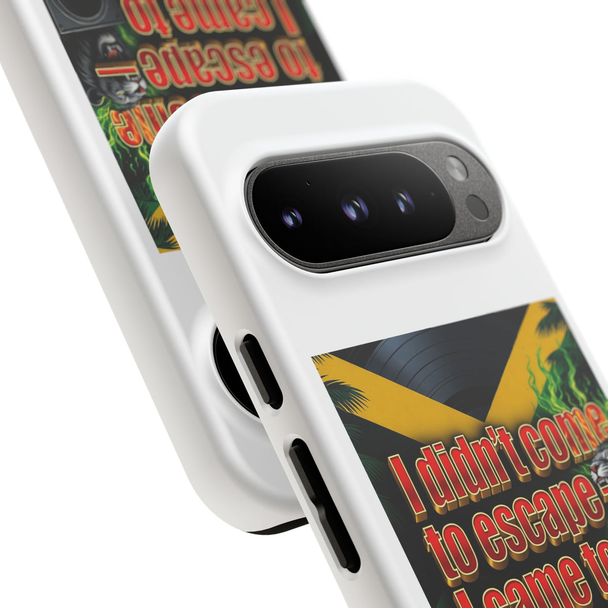 Jamaica Rhythm Phone Case — "I didn't come to escape, I came to remember my rhythm"
