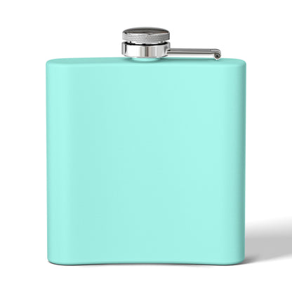 Jamaica Spirit Flask — 6oz Stainless Steel Travel Hip Flask