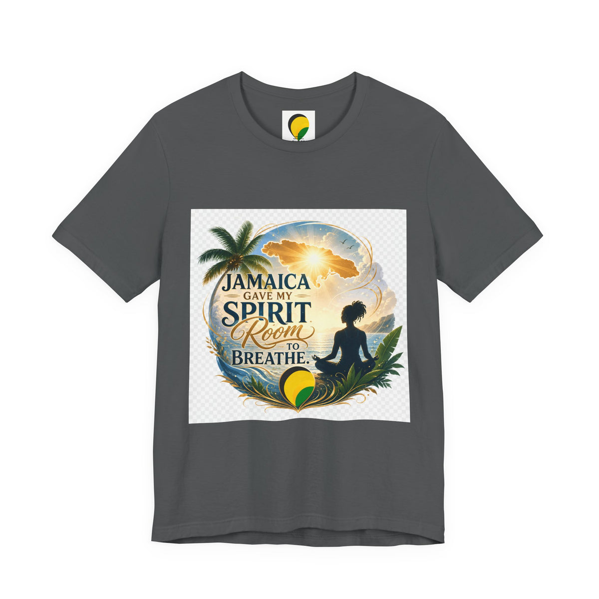 American Travel Polo — "Seeing the World Through Your Eyes" Graphic Shirt