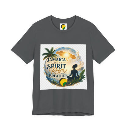 American Travel Polo — "Seeing the World Through Your Eyes" Graphic Shirt