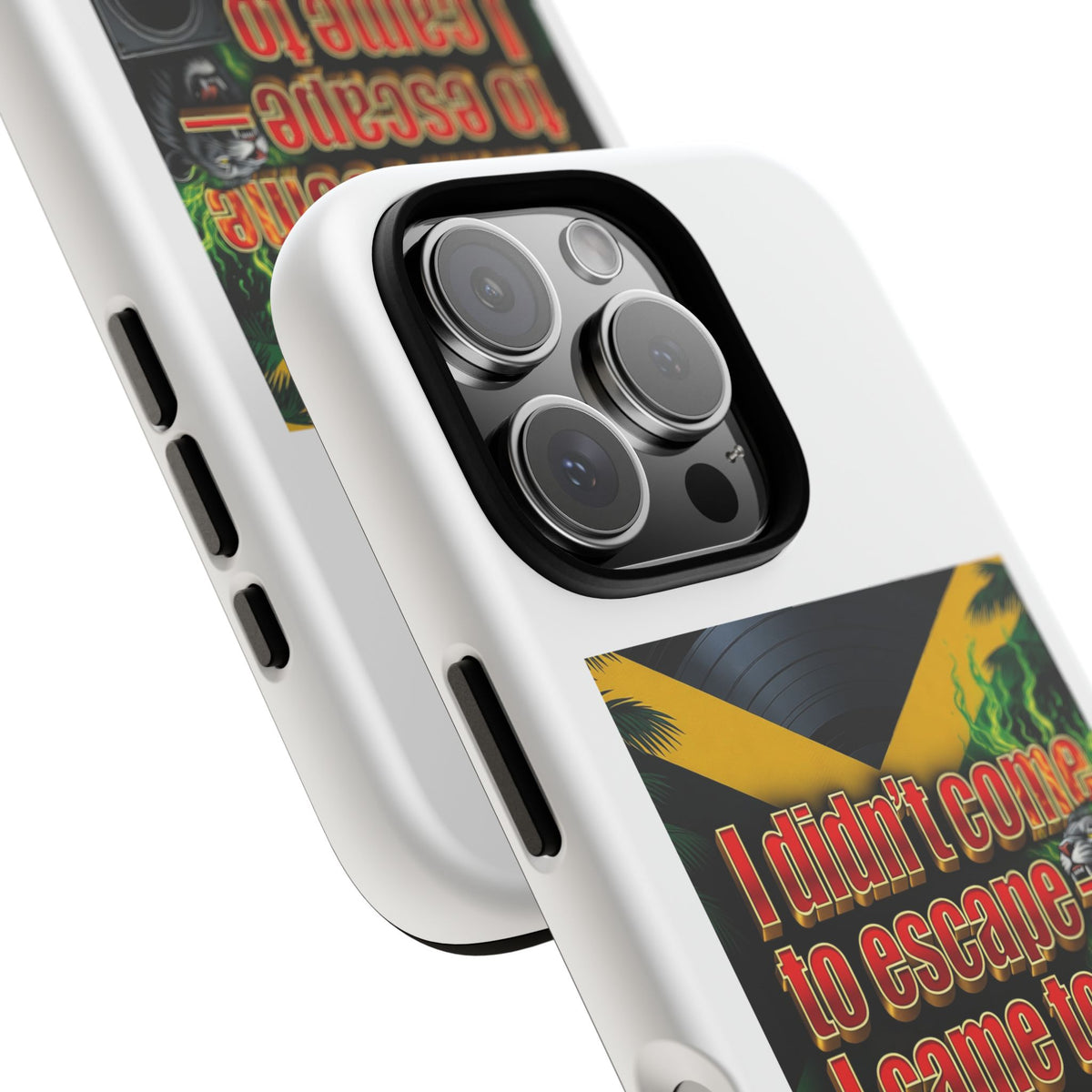 Jamaica Rhythm Phone Case — "I didn't come to escape, I came to remember my rhythm"