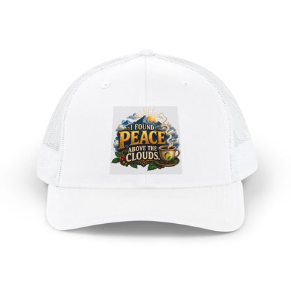 Peace Above the Clouds Snapback Trucker Cap