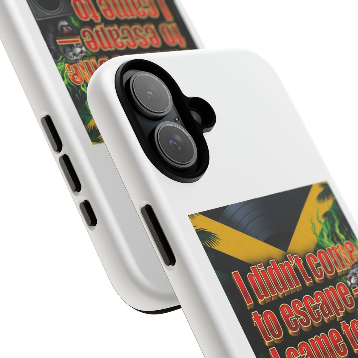Jamaica Rhythm Phone Case — "I didn't come to escape, I came to remember my rhythm"