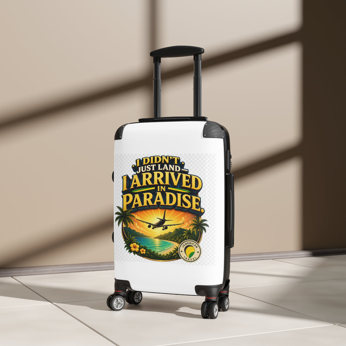 Suitcase - I Didn't Just Land I Arrived In Paradise Carry-On Luggage