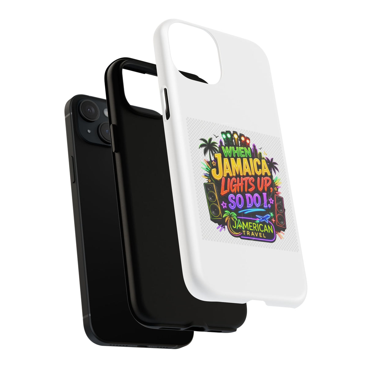 Jamaica Lights Up Phone Case — Tough Magnetic Protective Case