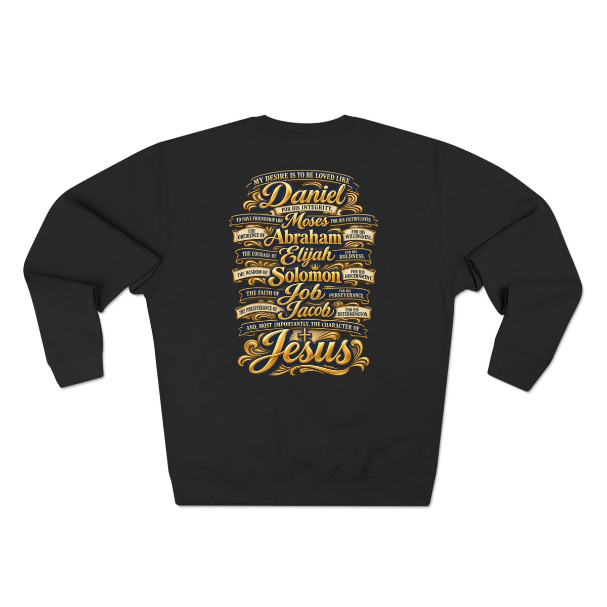I Was Not Made By Accident Sweatshirt | Christian Scripture Names Crewneck