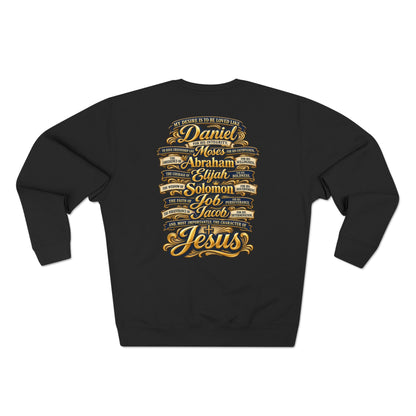 I Was Not Made By Accident Sweatshirt | Christian Scripture Names Crewneck