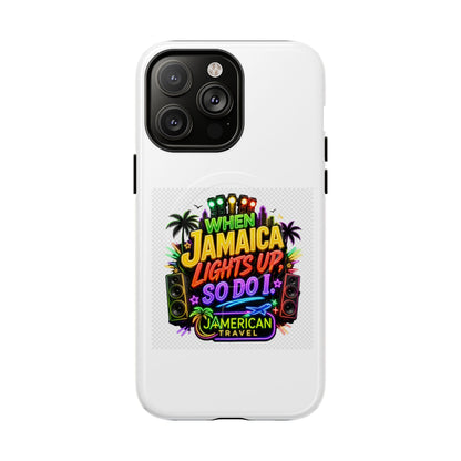 Jamaica Lights Up Phone Case — Tough Magnetic Protective Case