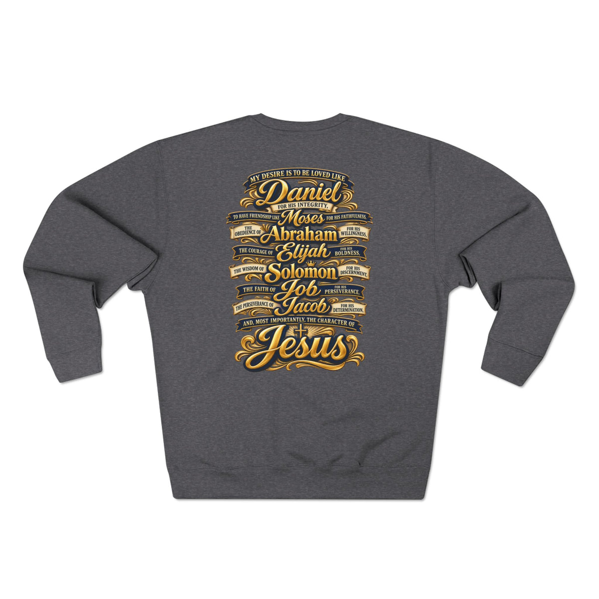 I Was Not Made By Accident Sweatshirt | Christian Scripture Names Crewneck