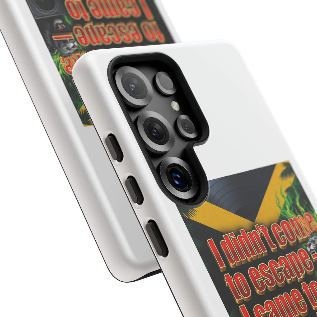 Jamaica Rhythm Phone Case — "I didn't come to escape, I came to remember my rhythm"