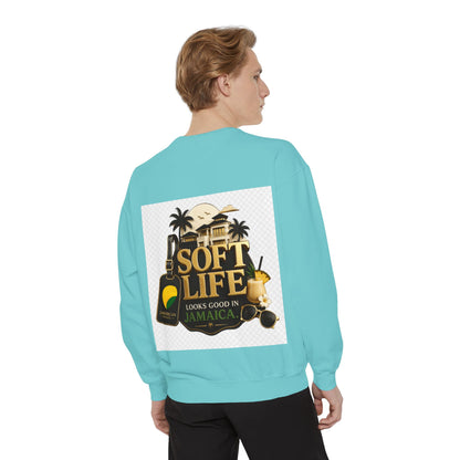 This island didn't just host me it claimed me Yard forever Sweatshirt | Soft Life Jamaica Crewneck