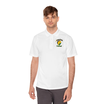 American Travel Logo Polo — Men’s Sport Polo Shirt